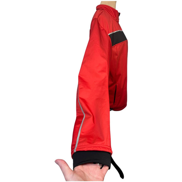 Souke Sports RedFull Zip Front Windbreaker Jacket Size XL - Picture 2 of 7
